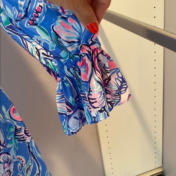 Lilly Pulitzer Alyanna Midi Dress Back to our Roots - Picture 6 of 14